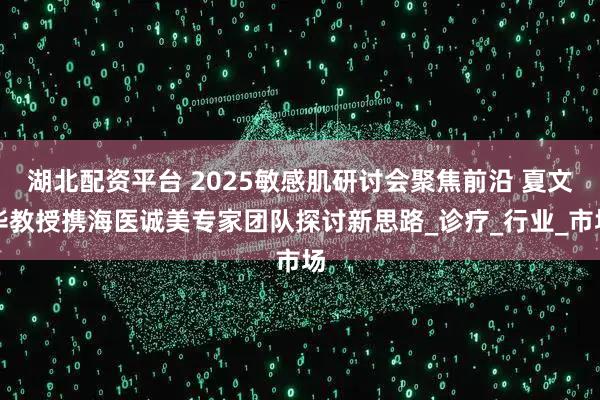 湖北配资平台 2025敏感肌研讨会聚焦前沿 夏文华教授携海医诚美专家团队探讨新思路_诊疗_行业_市场
